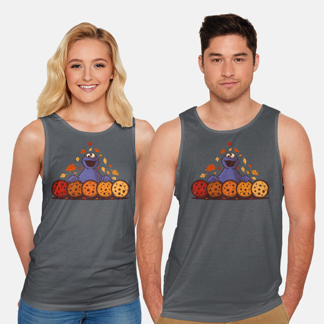 Autumn Cookie Colors-Unisex-Basic-Tank-erion_designs