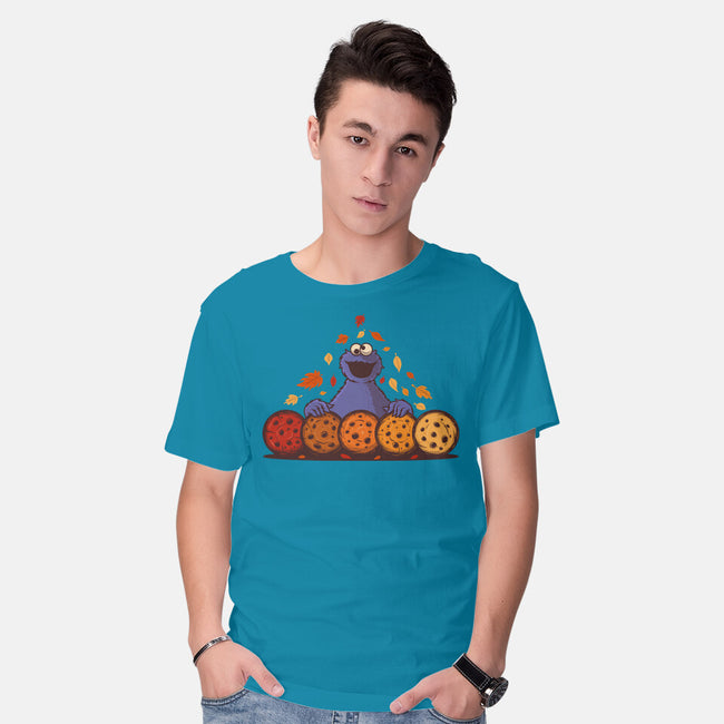 Autumn Cookie Colors-Mens-Basic-Tee-erion_designs