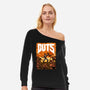 Guts Of Doom-Womens-Off Shoulder-Sweatshirt-manoystee