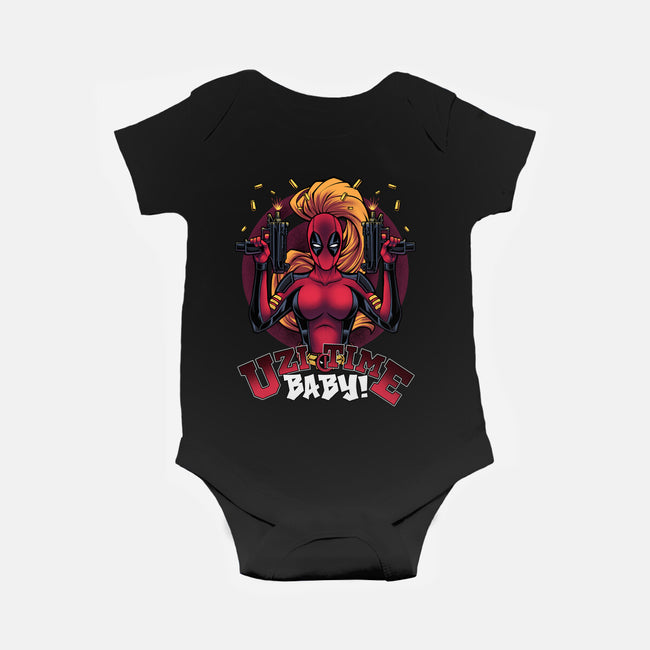 Uzi Time Baby-Baby-Basic-Onesie-Cattoc_C