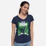 Doomsday-Womens-V-Neck-Tee-Cattoc_C