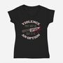 It Is An Option-Womens-V-Neck-Tee-koalastudio