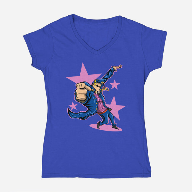 New Jojo-Womens-V-Neck-Tee-nickzzarto