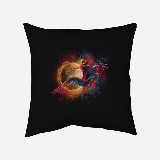 Painting The Spiderverse-None-Removable Cover w Insert-Throw Pillow-zascanauta