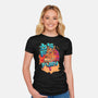 Dragon Fury-Womens-Fitted-Tee-ricolaa