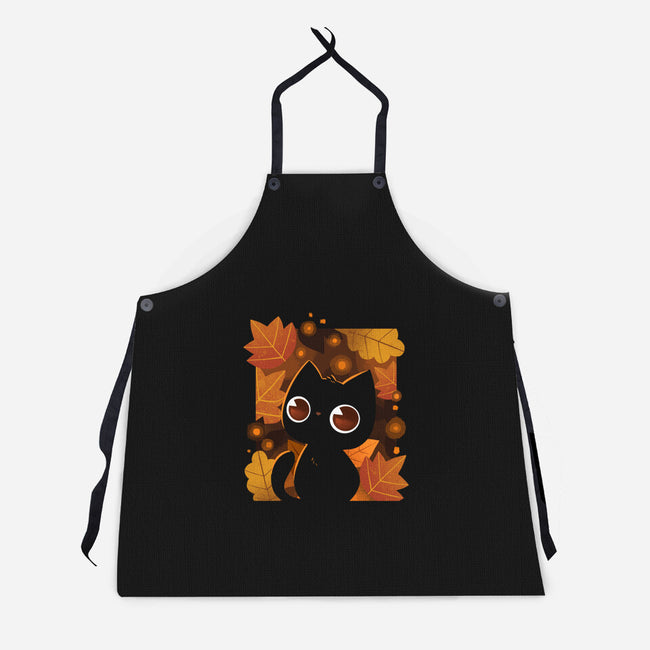 Autumn Lights-Unisex-Kitchen-Apron-ricolaa