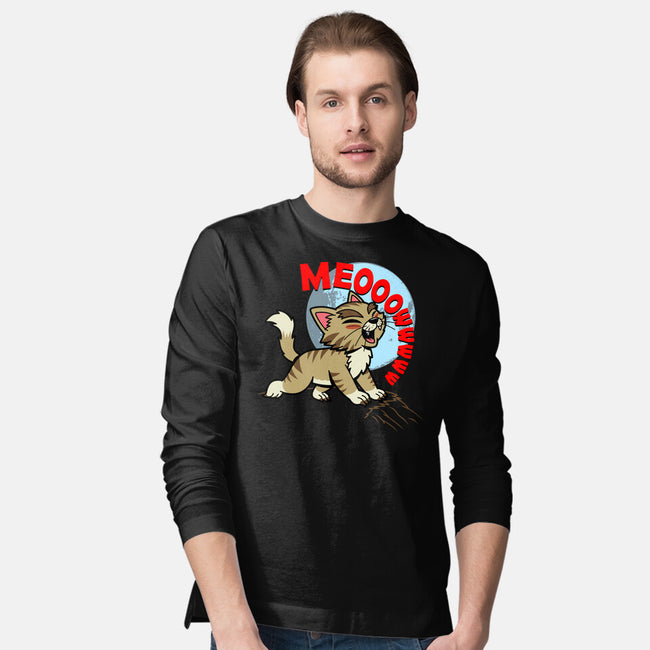 Werecat-Mens-Long Sleeved-Tee-Boggs Nicolas