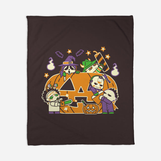 Halloween Is Coming-None-Fleece-Blanket-naomori