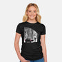 Been Down That Road-Womens-Fitted-Tee-rocketman_art