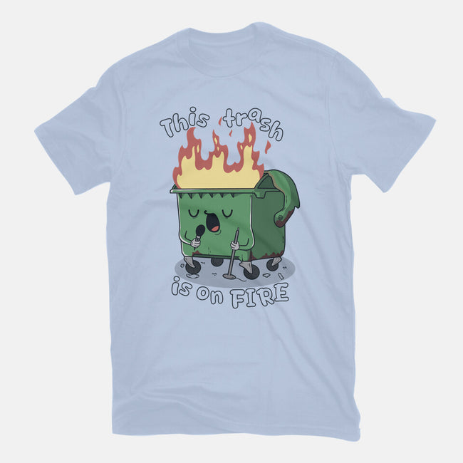 Is On Fire-Mens-Premium-Tee-Claudia