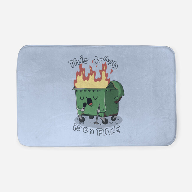 Is On Fire-None-Memory Foam-Bath Mat-Claudia