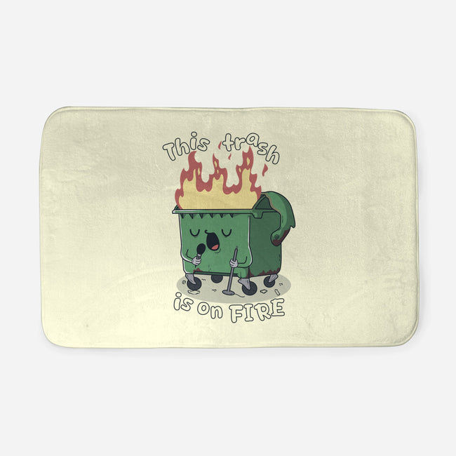 Is On Fire-None-Memory Foam-Bath Mat-Claudia