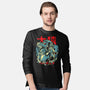 Oozaru Father-Mens-Long Sleeved-Tee-Diego Oliver