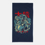 Oozaru Father-None-Beach-Towel-Diego Oliver