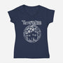 Terrortubbies-Womens-V-Neck-Tee-dalethesk8er