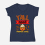 Yall Need Pumpkin Spice-Womens-V-Neck-Tee-Boggs Nicolas