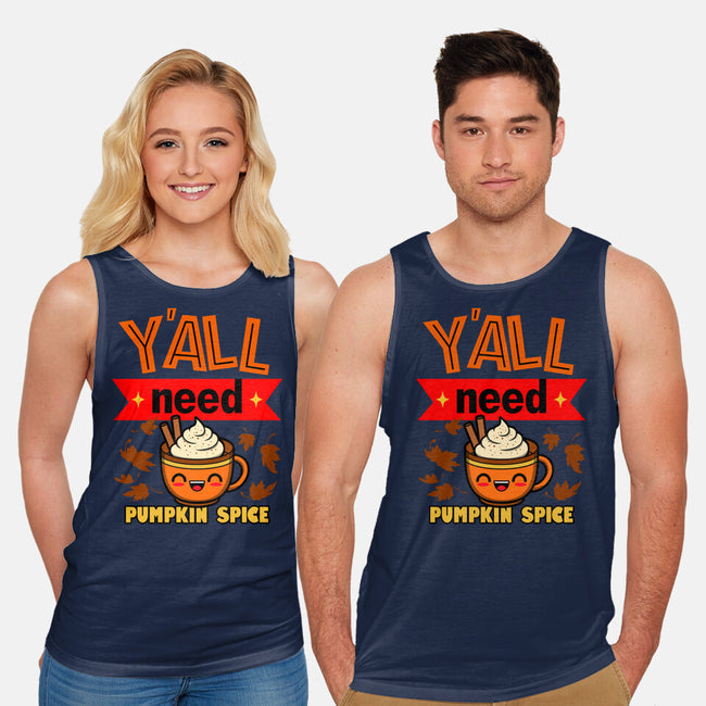 Yall Need Pumpkin Spice-Unisex-Basic-Tank-Boggs Nicolas