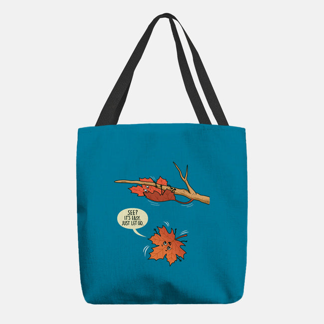 Reluctant Leaf-None-Basic Tote-Bag-Boggs Nicolas