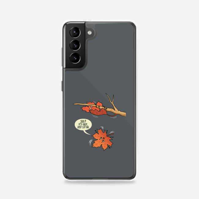 Reluctant Leaf-Samsung-Snap-Phone Case-Boggs Nicolas