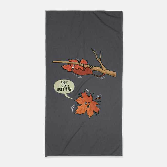 Reluctant Leaf-None-Beach-Towel-Boggs Nicolas