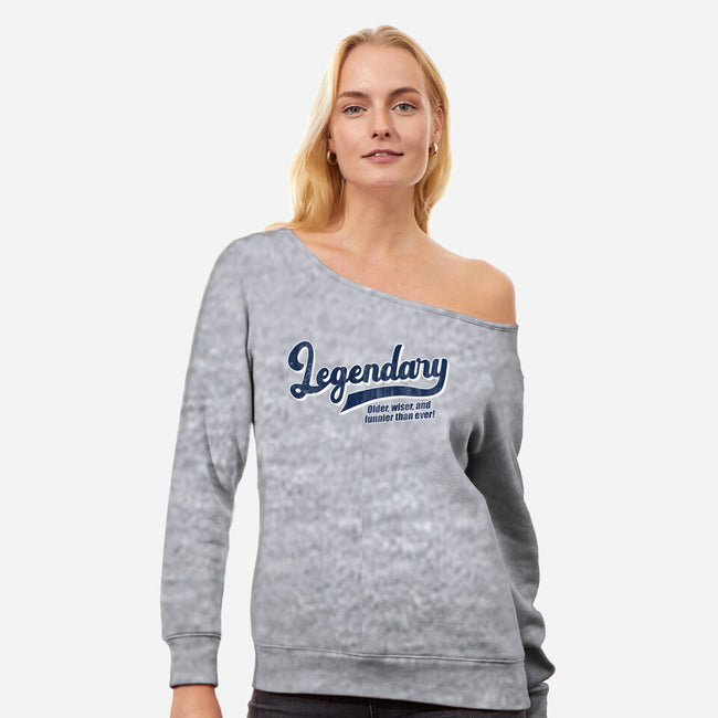 I'm Legendary-Womens-Off Shoulder-Sweatshirt-NMdesign