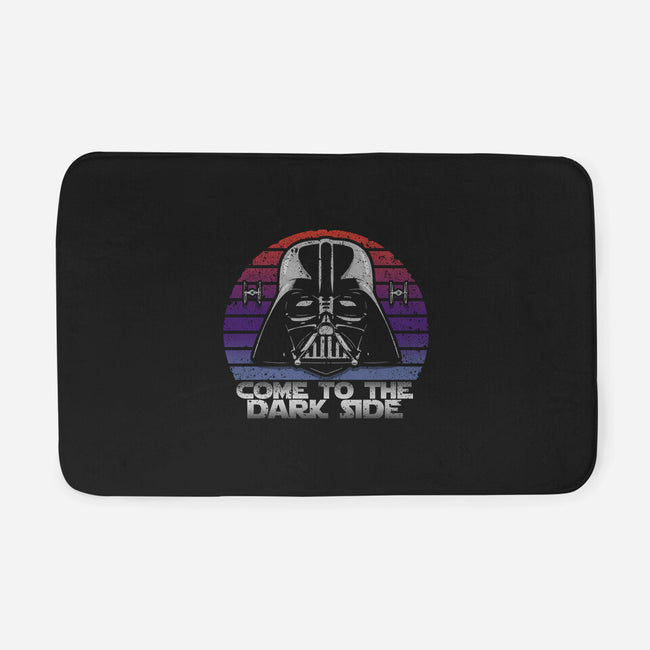 Vintage Dark Side-None-Memory Foam-Bath Mat-NMdesign