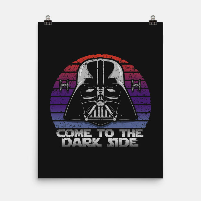 Vintage Dark Side-None-Matte-Poster-NMdesign