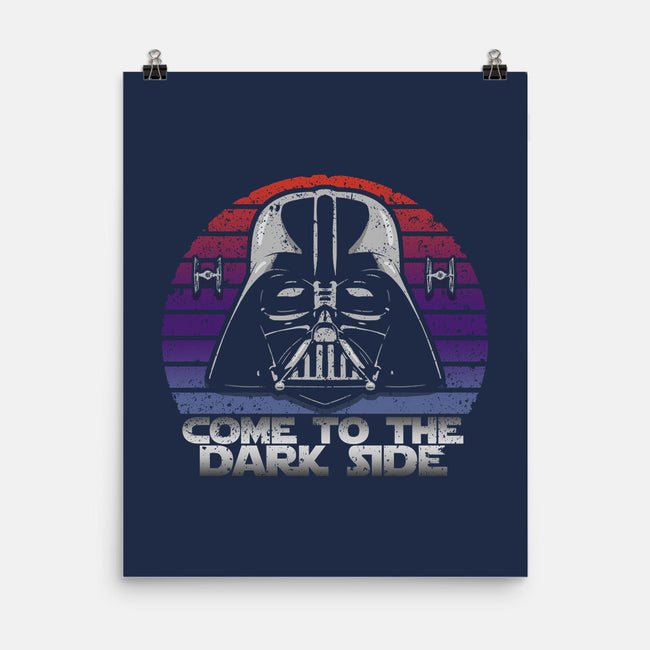 Vintage Dark Side-None-Matte-Poster-NMdesign