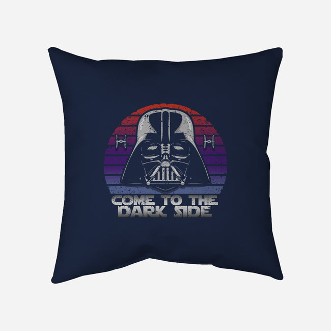 Vintage Dark Side-None-Removable Cover-Throw Pillow-NMdesign