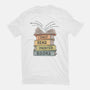 Vintage Reader-Womens-Fitted-Tee-NMdesign