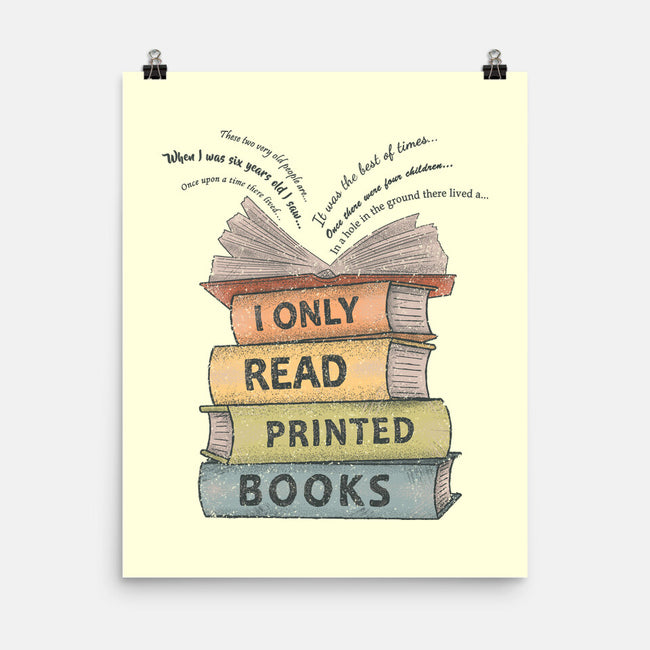 Vintage Reader-None-Matte-Poster-NMdesign