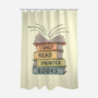 Vintage Reader-None-Polyester-Shower Curtain-NMdesign