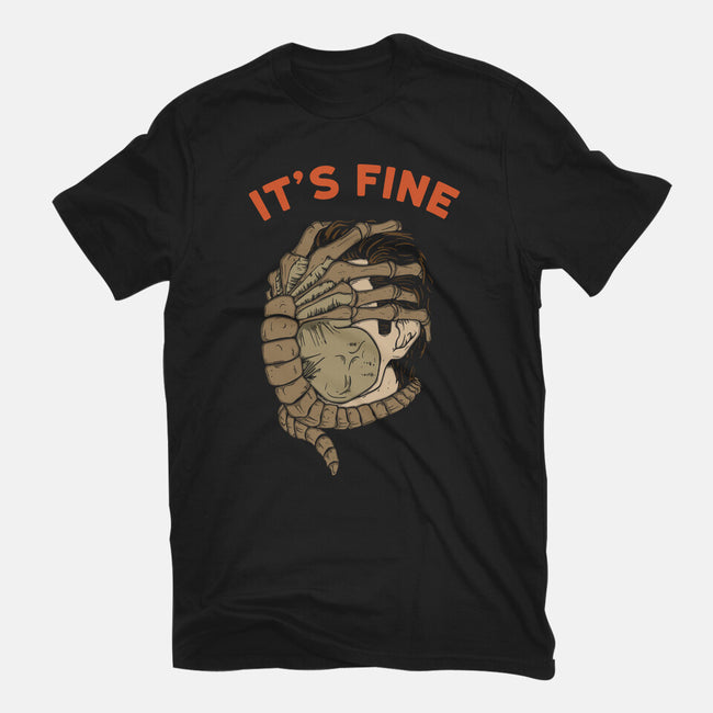 It's Fine-Womens-Fitted-Tee-Melonseta