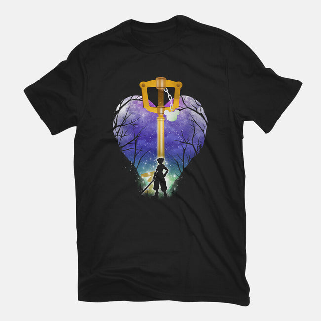 The Keyblade-Unisex-Basic-Tee-dandingeroz