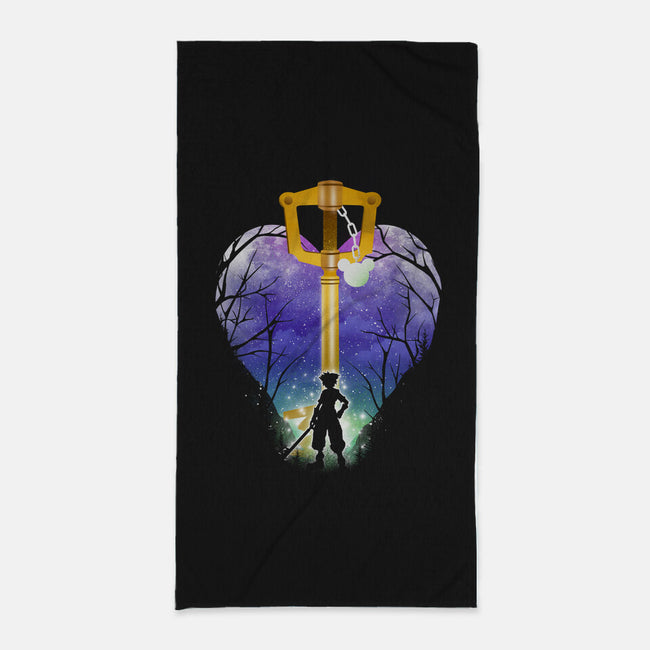 The Keyblade-None-Beach-Towel-dandingeroz