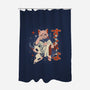 Sukuna Cat-None-Polyester-Shower Curtain-yumie