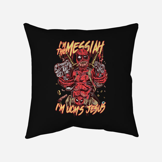 I'm UCM's Jesus-None-Removable Cover-Throw Pillow-Nihon Bunka