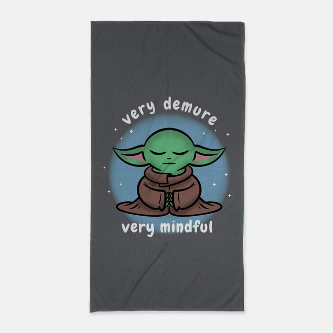 Very Demure-None-Beach-Towel-damglynn