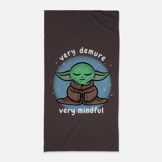 Very Demure-None-Beach-Towel-damglynn