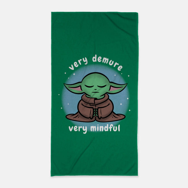 Very Demure-None-Beach-Towel-damglynn