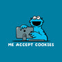 Me Accept Cookies-None-Glossy-Sticker-damglynn