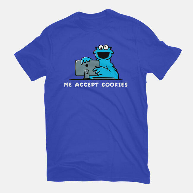 Me Accept Cookies-Mens-Basic-Tee-damglynn