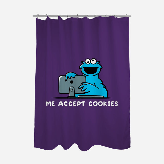 Me Accept Cookies-None-Polyester-Shower Curtain-damglynn