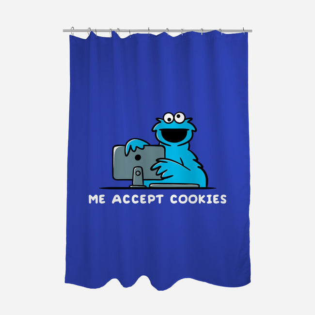 Me Accept Cookies-None-Polyester-Shower Curtain-damglynn