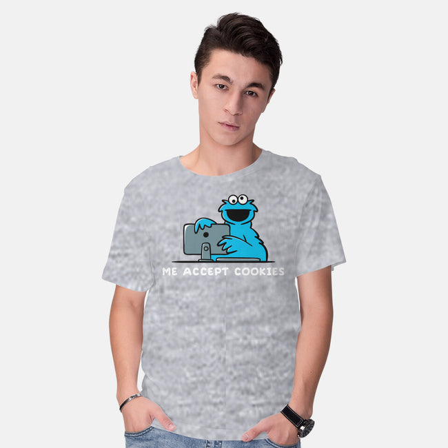 Me Accept Cookies-Mens-Basic-Tee-damglynn