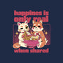 Happiness Shared-Womens-Fitted-Tee-yumie