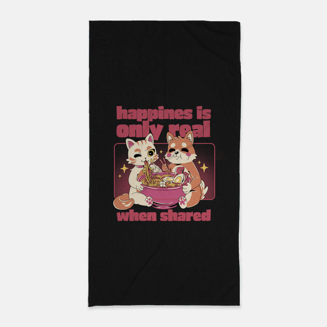 Happiness Shared-None-Beach-Towel-yumie