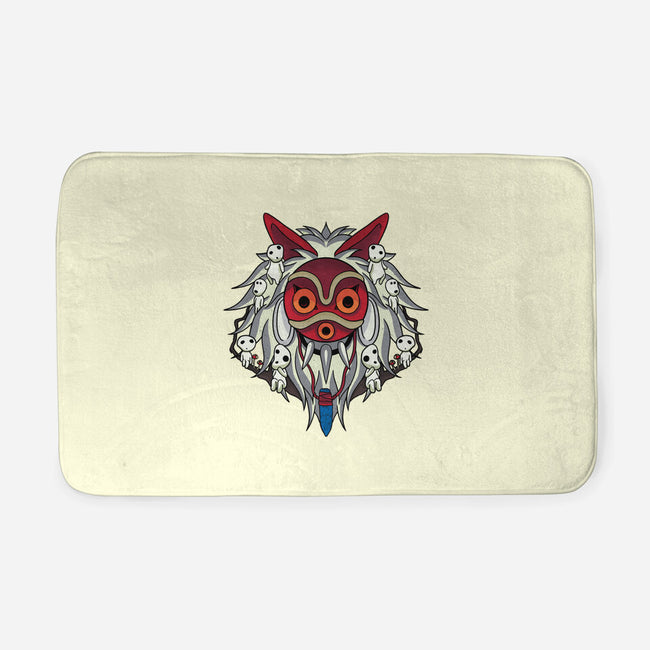 Masked Princess-None-Memory Foam-Bath Mat-fanfreak1