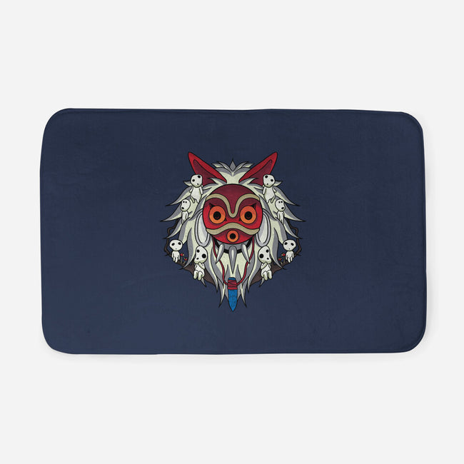 Masked Princess-None-Memory Foam-Bath Mat-fanfreak1