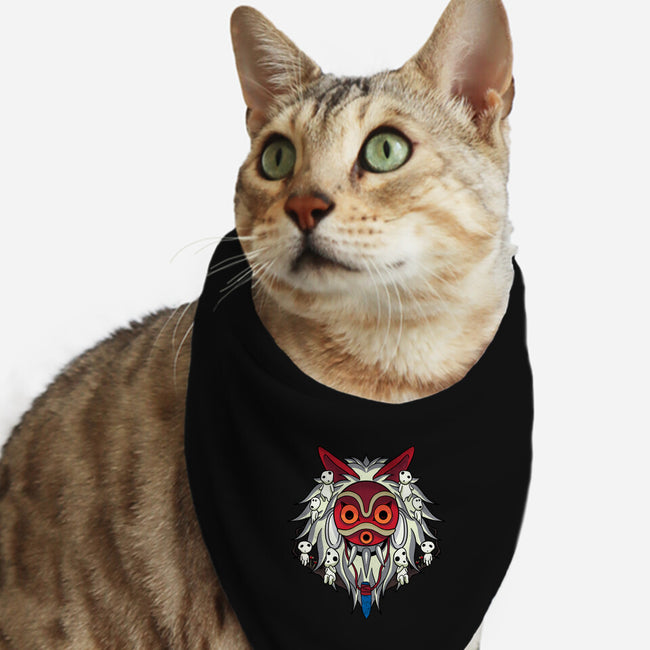 Masked Princess-Cat-Bandana-Pet Collar-fanfreak1